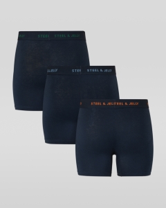 3 Pack Boxers In Navy